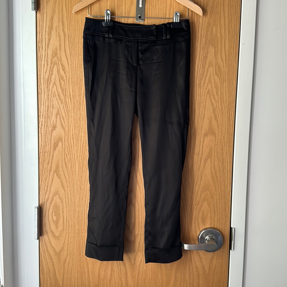 Cropped Satin pants